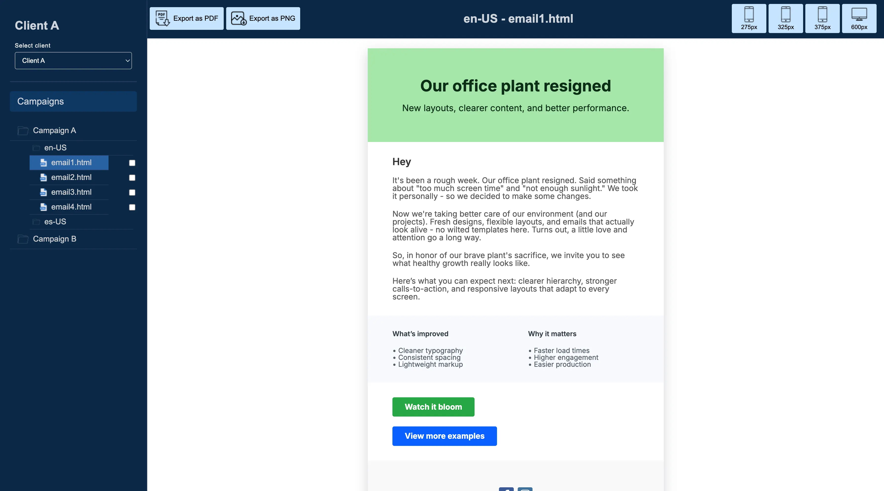 Email Campaign Builder